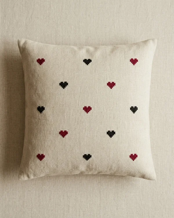 Little Hearts Pillow Cover