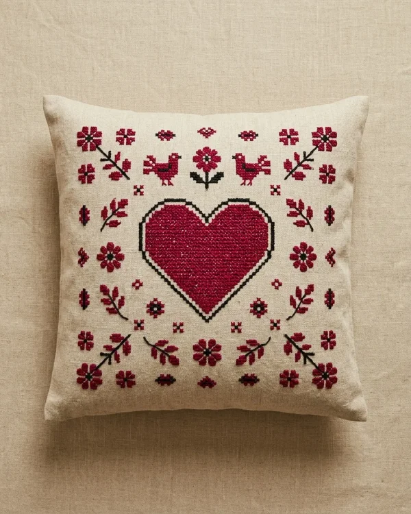 Grand Coração Pillow Cover