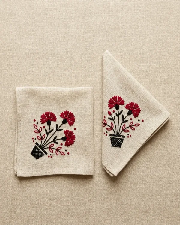 Cravo Handkerchief Set