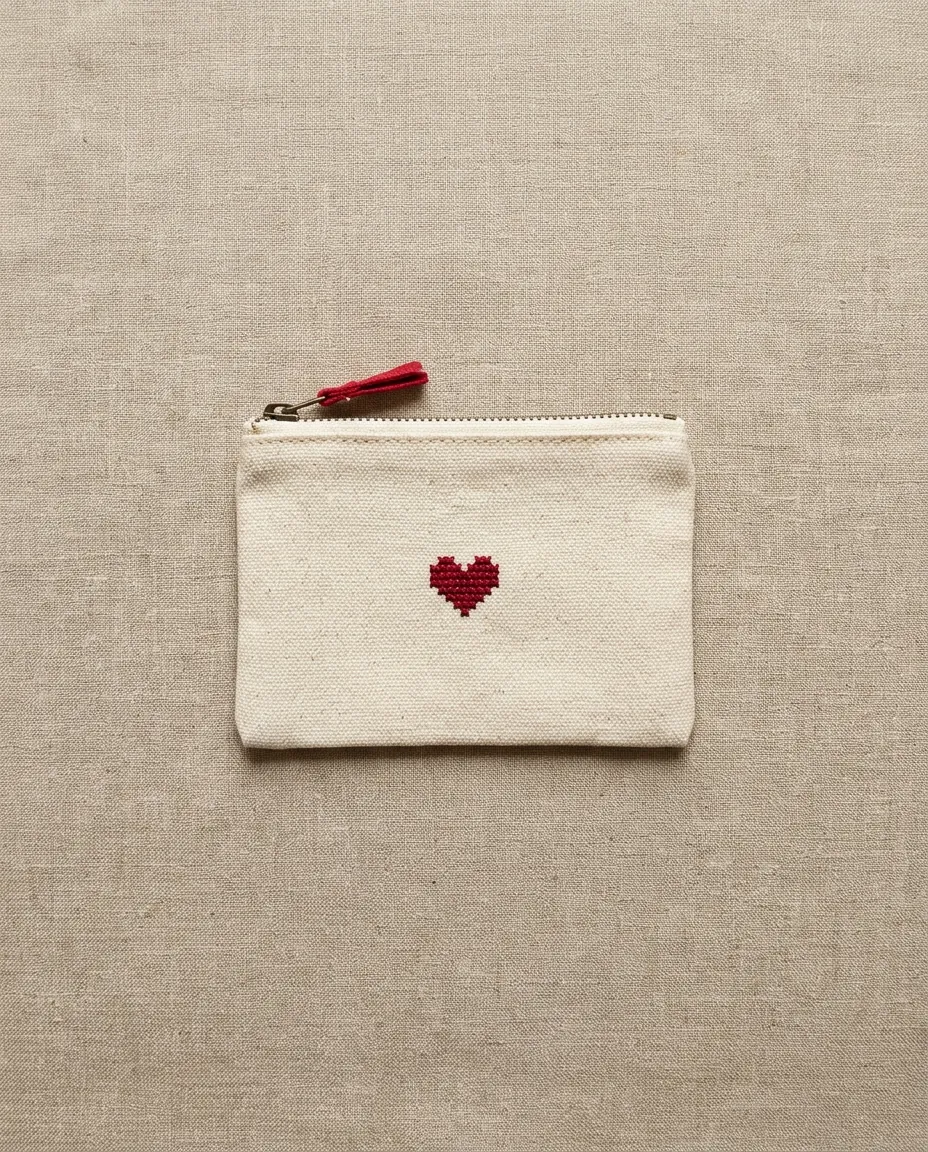 Little Heart Mini Pouch