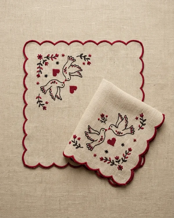 Pombas Handkerchief Set