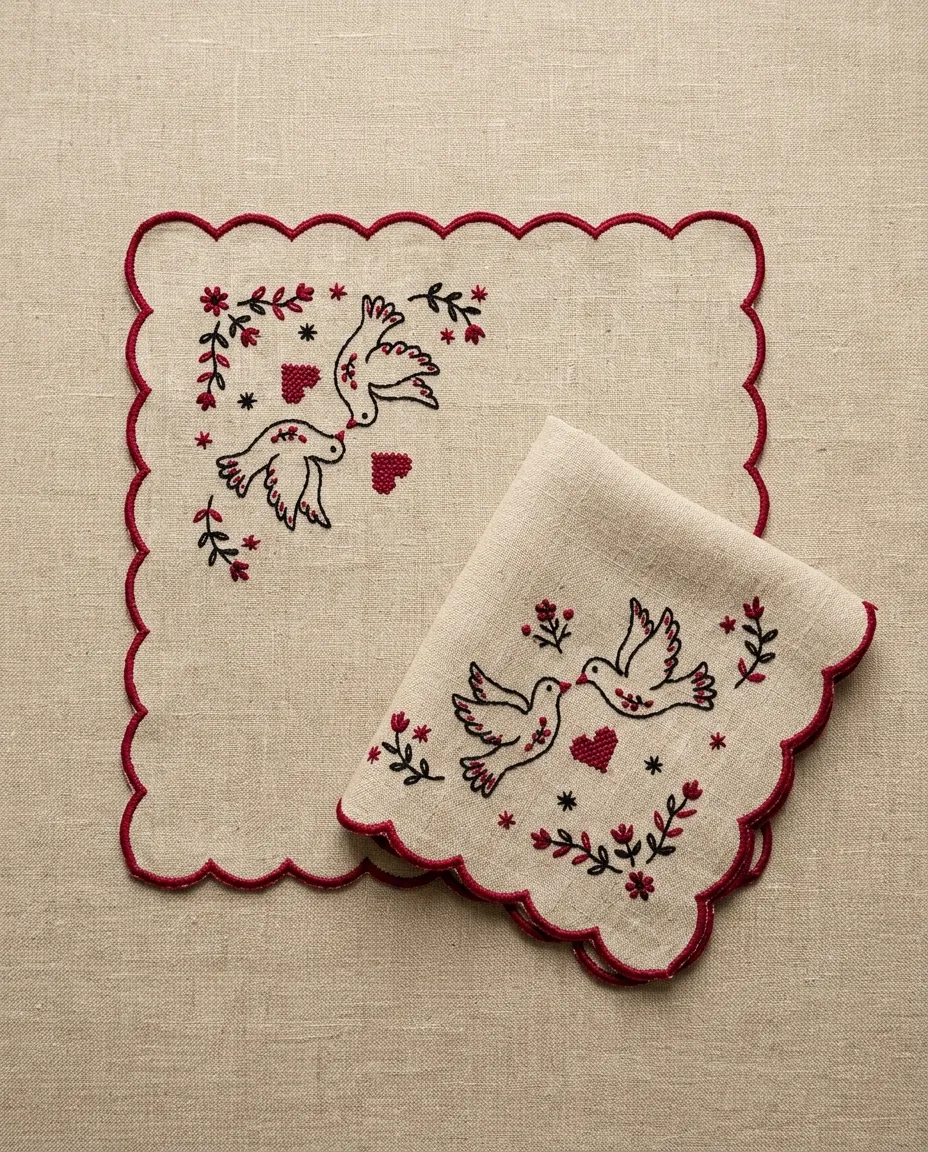 Pombas Handkerchief Set