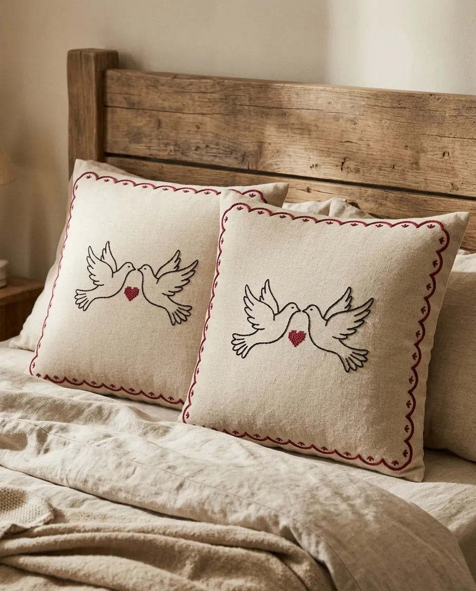 Pombas Pillow Cover – in use